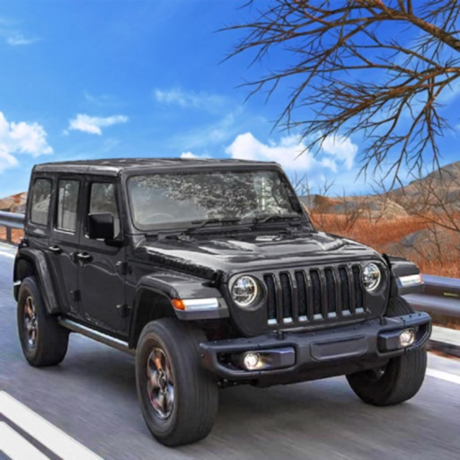 Jeep Driving Offroad